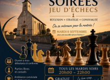 ♟️ Les soirées échecs font leur rentrée à Haraucourt !