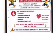 Kermesse appel de bénévoles