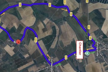 🚧 Travaux de réfection de la RD70 à Réméréville – Circulation modifiée le 5 août