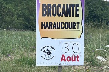 Haraucourt sur pattes : 25eme édition de la brocante